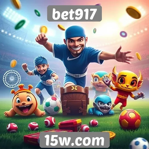 Variedade de jogos oferecidos pela plataforma bet917